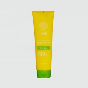 Солнцезащитное молочко для лица и тела SPF40 SUNLIKE Shea Butter And Cactus Extract 150 мл