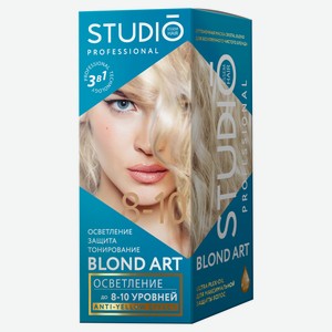 Осветлитель для волос Studio Professional до 10 уровней осветления, 100 мл