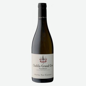 Вино Charles Van Canneyt Chablis Grand Cru Vaudesir белое сухое Франция, 0,75 л