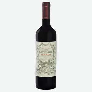 Вино Lavergne Chateau красное сухое Франция, 0,75 л