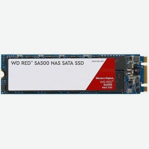 SSD накопитель WD Red SA500 WDS200T1R0B 2ТБ, M.2 2280, SATA III, M.2
