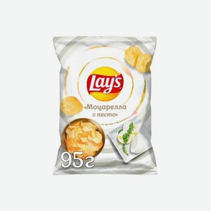 Чипсы Lays Моцарелла с песто 95 г