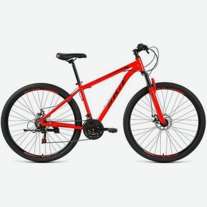 Велосипед SKIF 29 Disc (2021), горный (взрослый), рама 17 , колеса 29 , красный/черный, 14.2кг [rbkk1m39g004]