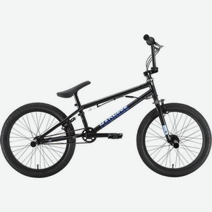 Велосипед STARK Madness BMX 3 (2022), BMX (взрослый), рама 9 , колеса 20 , черный/голубой, 12.5кг [hq-0005123]