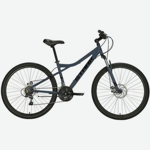 Велосипед STARK Slash 27.1 D (2021), горный (взрослый), рама 18 , колеса 27.5 , серый/черный, 15.9кг [hq-0005485]
