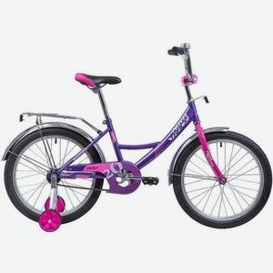 Велосипед NOVATRACK Vector (2019), городской (подростковый), колеса 20 , лиловый, 12кг [203vector.lc9]