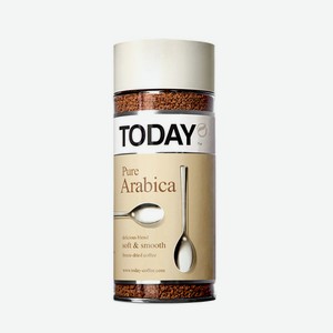 Кофе растворимый Today Pure arabica 95г ст/б