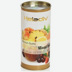 Чай черный HELADIV HD MIXED FRUIT 100 gr Round P.T.