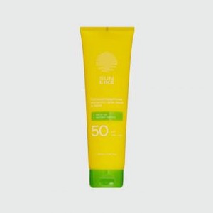 Солнцезащитное молочко для лица и тела SPF50 SUNLIKE Shea Butter And Cactus Extract 150 мл