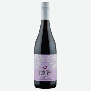 Вино Jardin Fleury Pinot Noir красное сухое Франция, 0,75 л