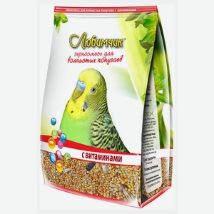 Корм для попугаев «Любимчик» сбалансированный с витаминами, 500 г