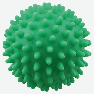 Игрушка для собак «Зооник» мячик для массажа №1 зелёный, 5,5 см