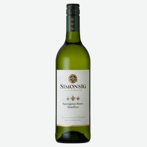 Вино Simonsig Sauvignon Blanc-Semillon белое сухое ЮАР, 0,75 л