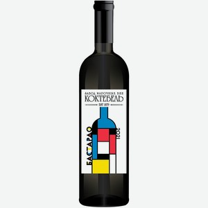 Вино  Геометрия  Бастардо, 2021, 2021, 750 мл, Красное, Полусухое
