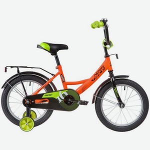 Велосипед NOVATRACK Vector (2020), городской (детский), колеса 16 , оранжевый, 10.7кг [163vector.or20]