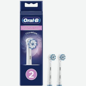 Набор сменных насадок Oral-B Sensitive Clean EB60, 2 шт