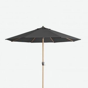 Зонт садовый Doppler Alu wood антрацитовый 350 см