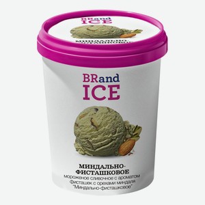Мороженое сливочное Brand Ice миндально-фисташковое 600 г