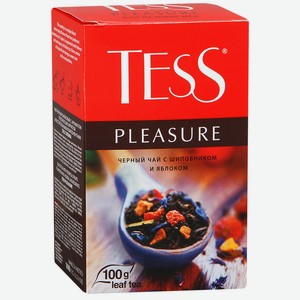 Чай TESS Pleasure с шиповником и яблоком 100г