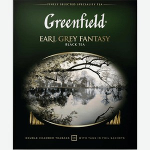 Чай Greenfield Earl Grey Fantasy tea bag 200g
