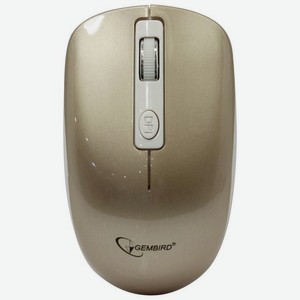 Мышь MUSW-400-G Gold USB Gembird