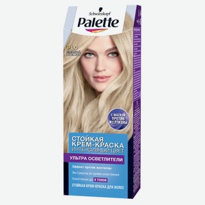 Крем-краска для волос Palette Платиновый осветлитель тон PL0
