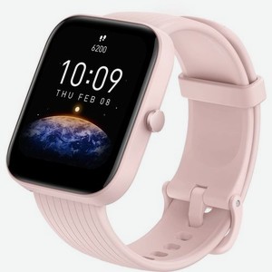Смарт-часы AMAZFIT Bip 3 Pro A2171, 1.69 , розовый / розовый