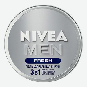 Увлажняющий гель для лица и рук Nivea Men Fresh 3 в 1 для мужчин 75 мл