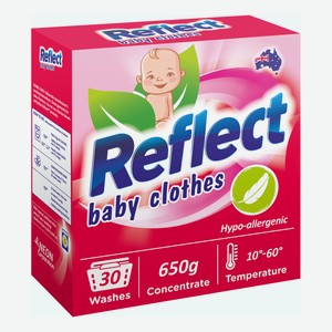 Порошок Reflect Baby Clothes для стирки детского белья концентрированный 650 г