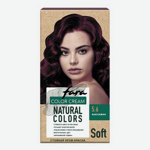 Краска для волос Fara Natural Colors Soft 322 баклажан, 117 г