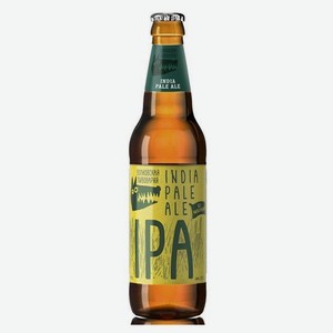 Пиво «Волковская Пивоварня» IPA светлое фильтрованное 5,9%, 450 мл