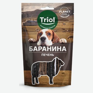 Лакомство для собак Triol Баранина печень, 50 г
