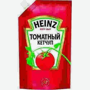 Кетчуп Heinz Томатный 320г Дой-пак
