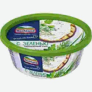 Сыр Hochland Творожный С Зеленью 140г
