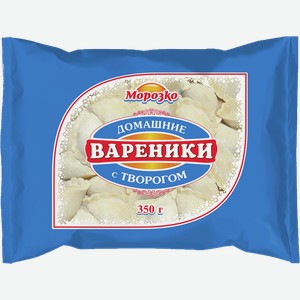 Вареники МОРОЗКО с картофелем и грибами, 0.35кг
