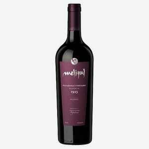 Вино Melipal Malbec Nazarenas Vineyard красное сухое Аргентина, 0,75 л