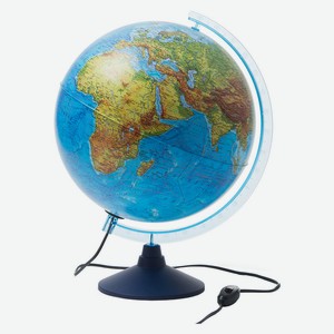 Глобус физико-политический Globen с подсветкой на круглой подставке, 32 см