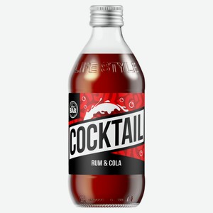 Напиток газированный Starbar Cocktail Ром-Кола, 330 мл