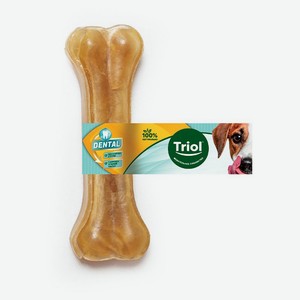 Лакомство для собак Triol кость из жил 7,5 см, 100 г