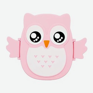 Ланч-бокс FUN OWL pink 16 см