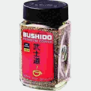 Кофе Bushido Red Katana 100г Стекло