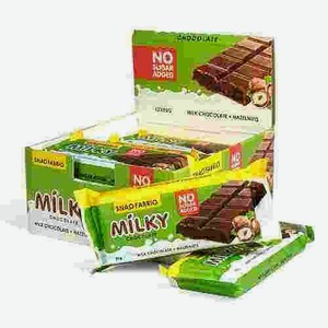 Шоколад Milky С Шоколадно-ореховой Пастой Без Сахара 55г