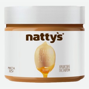 Паста Nattys Creamy арахисовая с медом 325 г