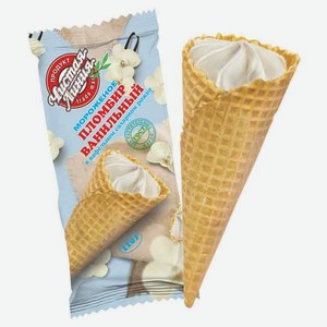 Мороженое «Чистая Линия» пломбир ваниль БЗМЖ, 110 г