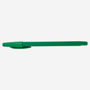 Ручка шариковая АШАН Красная птица трехгранная зеленая
