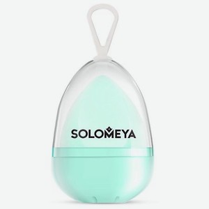 SOLOMEYA Вельветовый косметический спонж для макияжа Тиффани Microfiber Velvet Sponge Tiffany