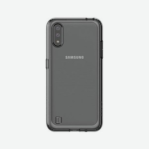 Чехол (клип-кейс) Samsung Galaxy M01 araree M cover черный (GP-FPM015KDABR)