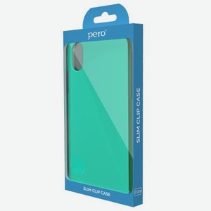 Клип-кейс PERO софт-тач для Samsung M31 бирюзовый