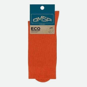 Носки Мужские Omsa Eco Colors Гладь Orange Р.42-44