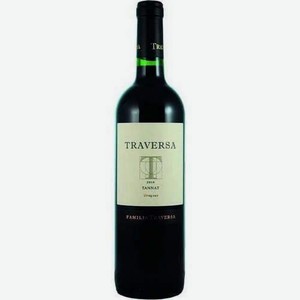 Вино Траверса Таннат Красное Сухое 12,7% 0,75л